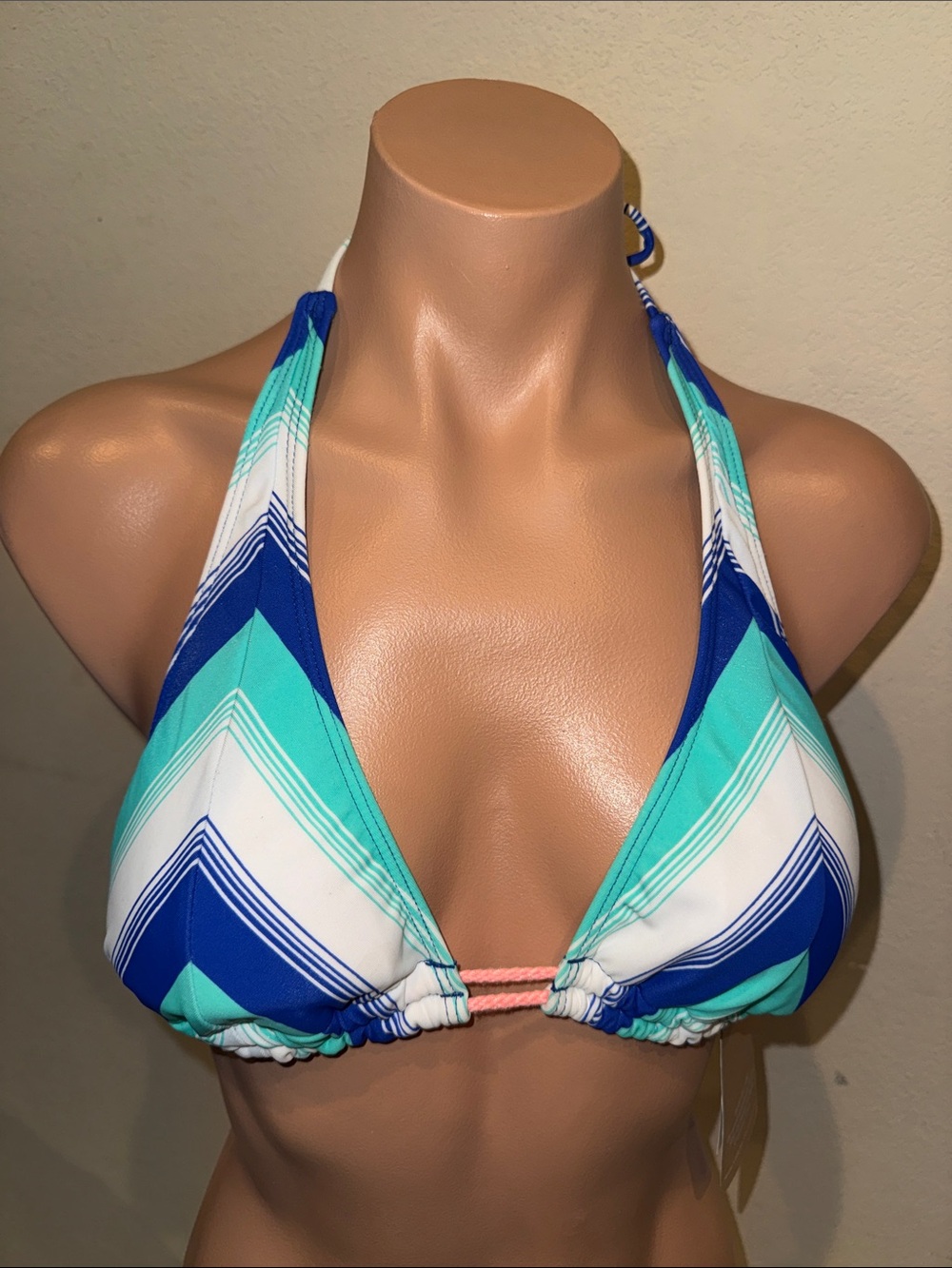 NWT Hobie bikini halter top bra size M
